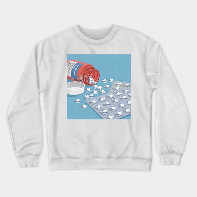 Like Drugs Crewneck Sweatshirt by John Holcroft